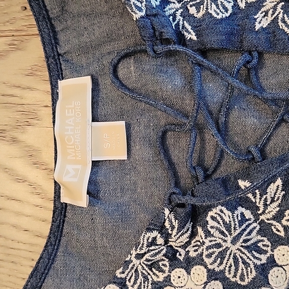 Michael Kors Denim mini Dress - Picture 2 of 2